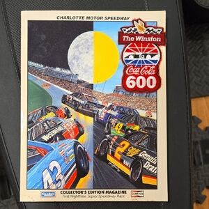 Coca-Cola 600 Winston Racing Collector's Edition Magazine First Nighttime Race